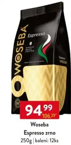 Qanto Woseba Espresso zrno nabídka