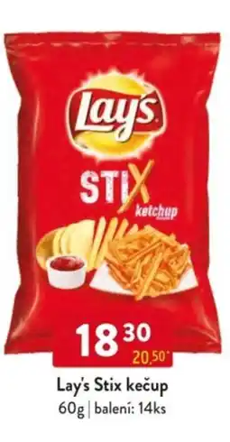 Qanto Lay's Stix kečup nabídka