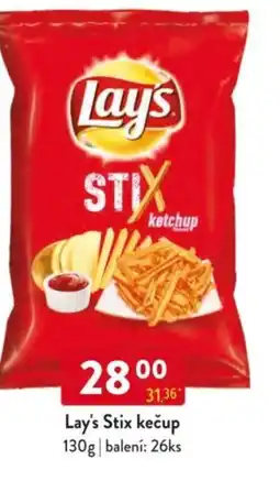 Qanto Lay's Stix kečup nabídka