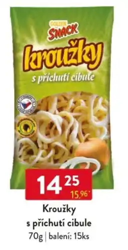 Qanto Kroužky s příchutí cibule nabídka