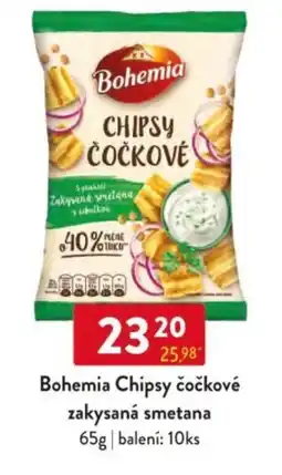 Qanto Bohemia Chipsy čočkové zakysaná smetana nabídka