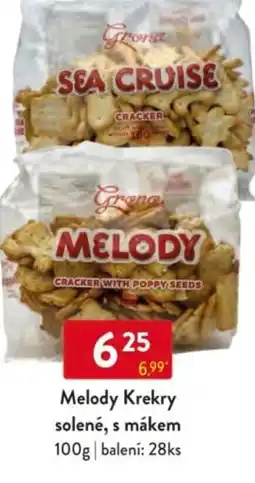 Qanto Melody Krekry solené, s mákem nabídka