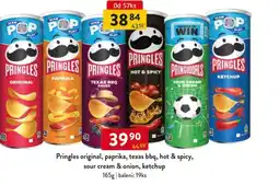 Qanto Pringles original, paprika, texas bbq, hot & spicy, sour cream & onion, ketchup nabídka