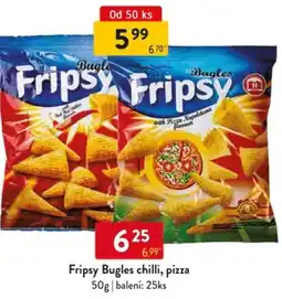 Qanto Fripsy Bugles chilli, pizza nabídka