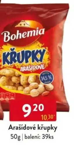 Qanto Bohemia Arašídové křupky nabídka