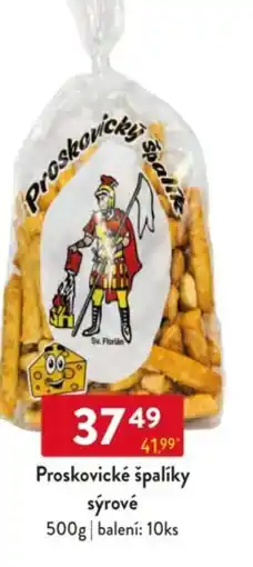 Qanto Proskovické špalíky sýrové nabídka