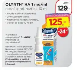 Magistra lékárny OLYNTH HA 1 mg/ml nabídka