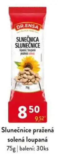 Qanto DR.Ensa Slunečnice pražená solená loupaná nabídka