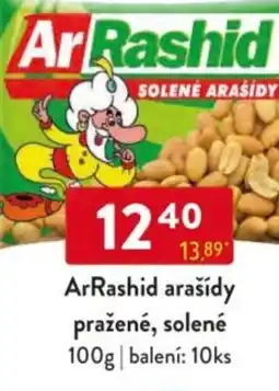 Qanto ArRashid arašídy pražené, solené nabídka
