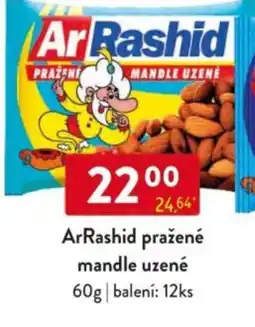 Qanto ArRashid pražené mandle uzené nabídka