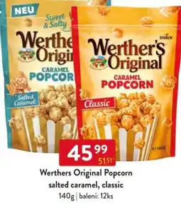 Qanto Werthers Original Popcorn salted caramel, classic nabídka