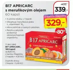 Magistra lékárny B17 APRICARC s meruňkovým olejem nabídka