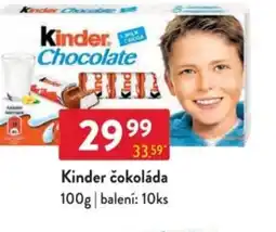 Qanto Kinder čokoláda nabídka