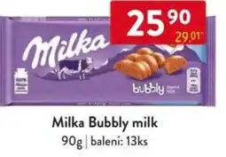 Qanto Milka Bubbly milk nabídka