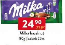 Qanto Milka hazelnut nabídka