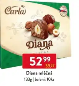 Qanto Diana mléčná nabídka