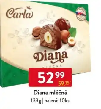 Qanto Diana mléčná nabídka