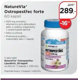 Magistra lékárny NatureVia Ostropestřec forte nabídka