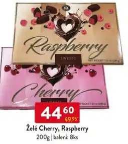 Qanto Želé Cherry, Raspberry nabídka