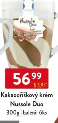 Qanto Kakaooříškový krém Nussole Duo nabídka