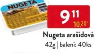 Qanto Nugeta arašídová nabídka