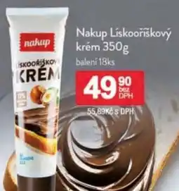 Qanto Nakup Lískooříškový krém nabídka