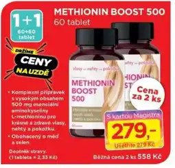 Magistra lékárny Methionin Boost 500 nabídka