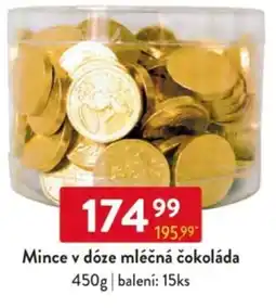 Qanto Mince v dóze mléčná čokoláda nabídka