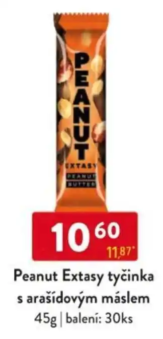 Qanto Peanut Extasy tyčinka s arašídovým máslem nabídka