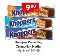 Qanto Knoppers PeanutBar, Coconut Bar, NutBar nabídka