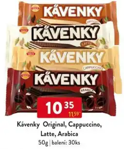 Qanto Kávenky Original, Cappuccino, Latte, Arabica nabídka