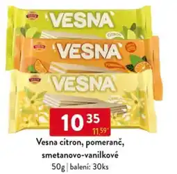 Qanto Vesna citron, pomeranč, smetanovo-vanilkové nabídka