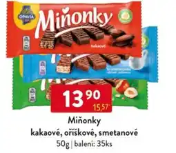 Qanto Miñonky kakaové, oříškové, smetanové nabídka
