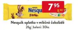 Qanto Nesquik oplatka v mléčné čokoládě nabídka