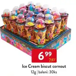 Qanto Ice Cream biscut cornout nabídka