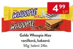 Qanto Golda Whoopie Max vanilková, kakaová nabídka