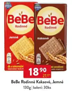 Qanto BeBe Rodinné Kakaové, Jemné nabídka