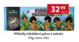 Qanto Hříbečky čokoládová poleva a sušenka nabídka