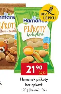 Qanto Hamánek piškoty bezlepkové nabídka