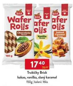 Qanto Trubičky Brick kakao, vanilka, slaný karamel nabídka