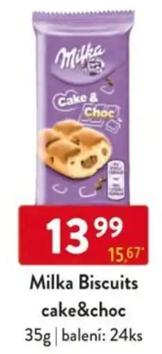 Qanto Milka Biscuits cake&choc nabídka