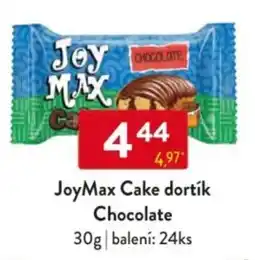 Qanto JoyMax Cake dortík Chocolate nabídka