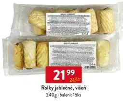 Qanto Rolky jablečné, višeň nabídka