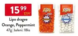 Qanto Lipo dragee Orange, Peppermint nabídka