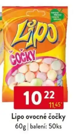 Qanto Lipo ovocné čočky nabídka