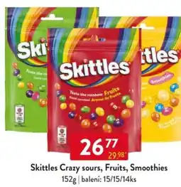 Qanto Skittles Crazy sours, Fruits, Smoothies nabídka