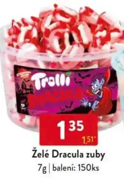 Qanto Želé Dracula zuby nabídka