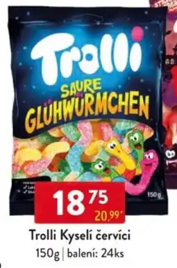 Qanto Trolli kyselí červíci nabídka