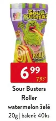 Qanto Sour Busters Roller watermelon želé nabídka