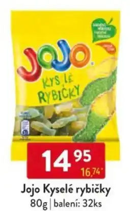 Qanto Jojo Kyselé rybičky nabídka